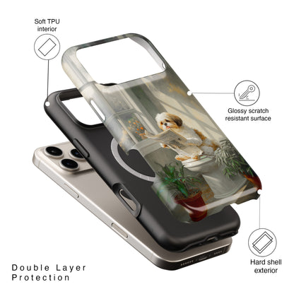 Serious Business (Shih Tzu) Design iPhone Case