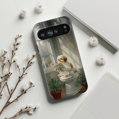 Serious Business (Shih Tzu) Design Phone Case for Google Pixel