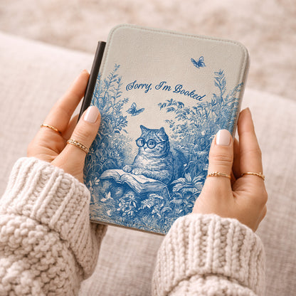 Sorry I'm Booked Design Kindle Case