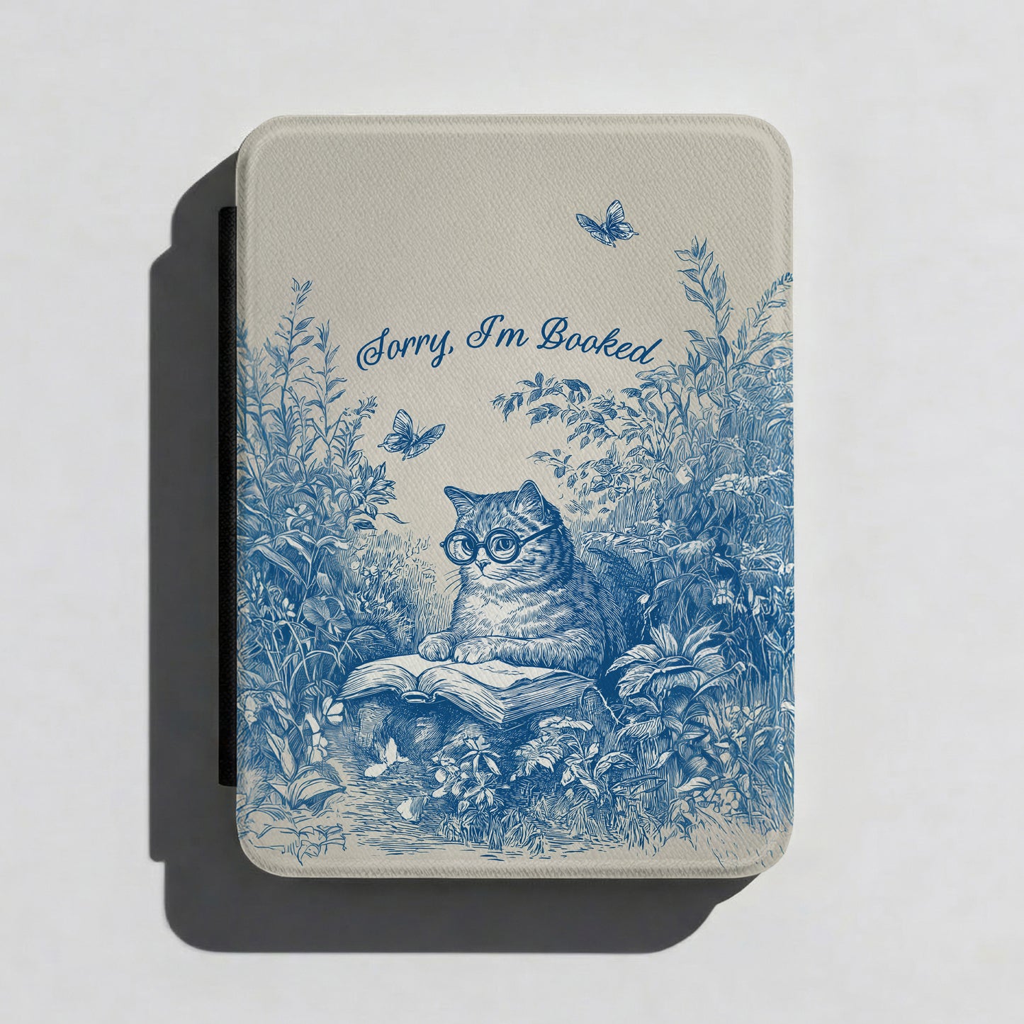Sorry I'm Booked Design Kindle Case