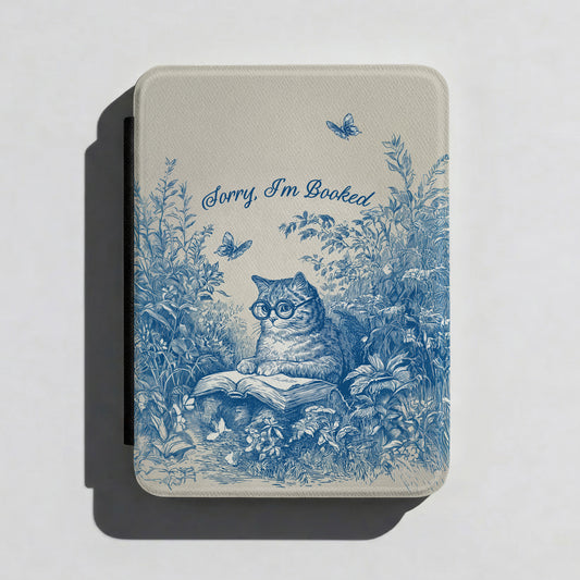 Sorry I'm Booked Design Kindle Case