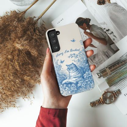 Sorry I'm Booked Design Phone Case for Galaxy S series Phones