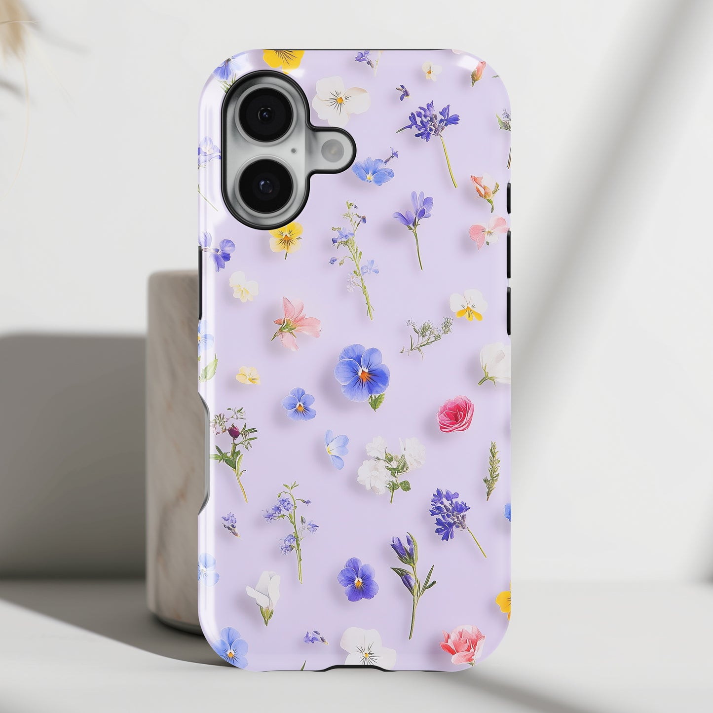 Spring Wildflowers Design iPhone Case