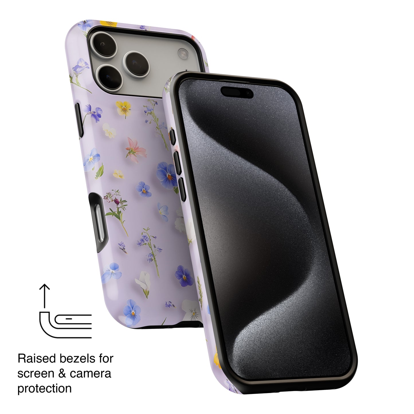 Spring Wildflowers Design iPhone Case