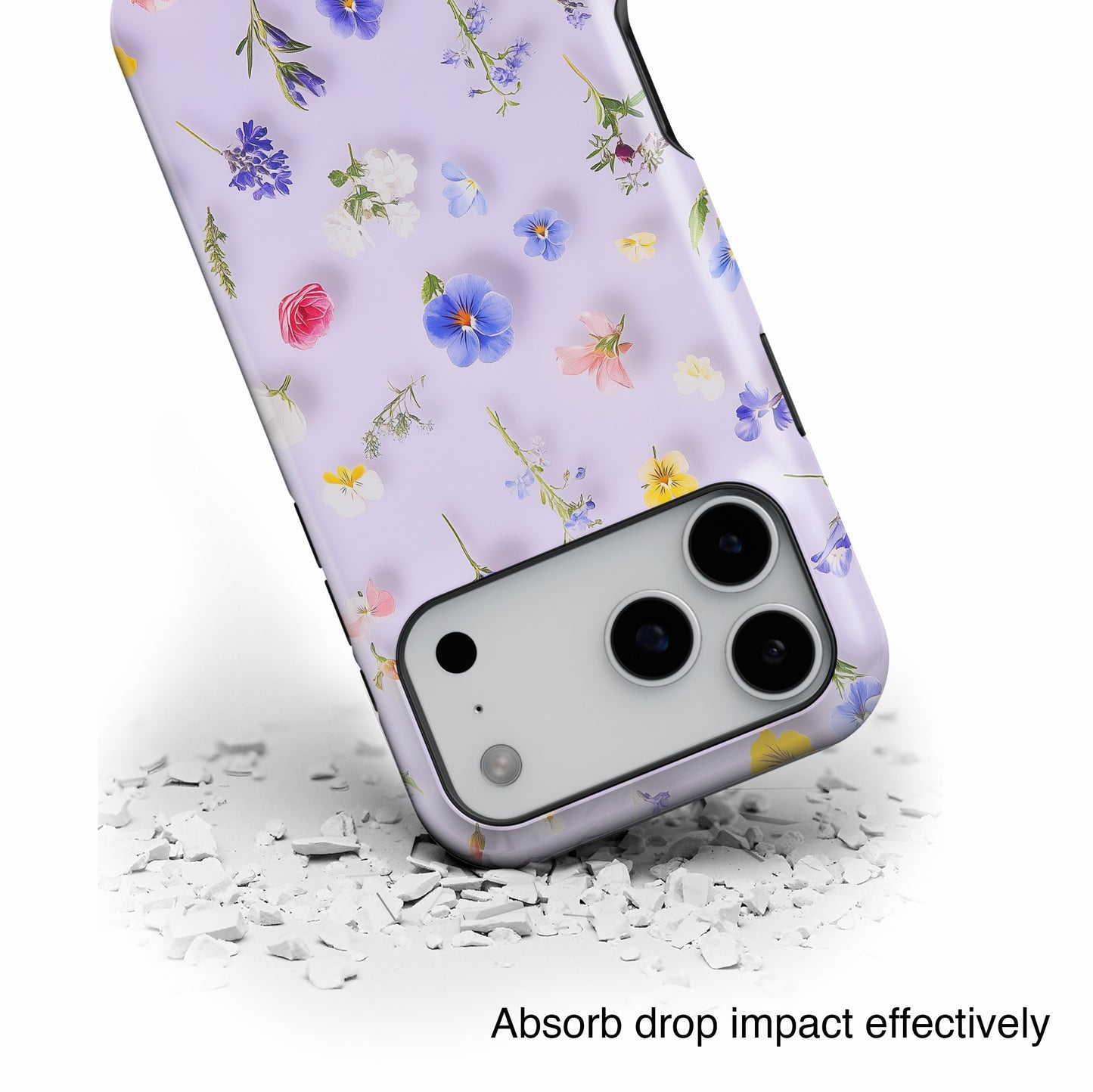 Spring Wildflowers Design iPhone Case