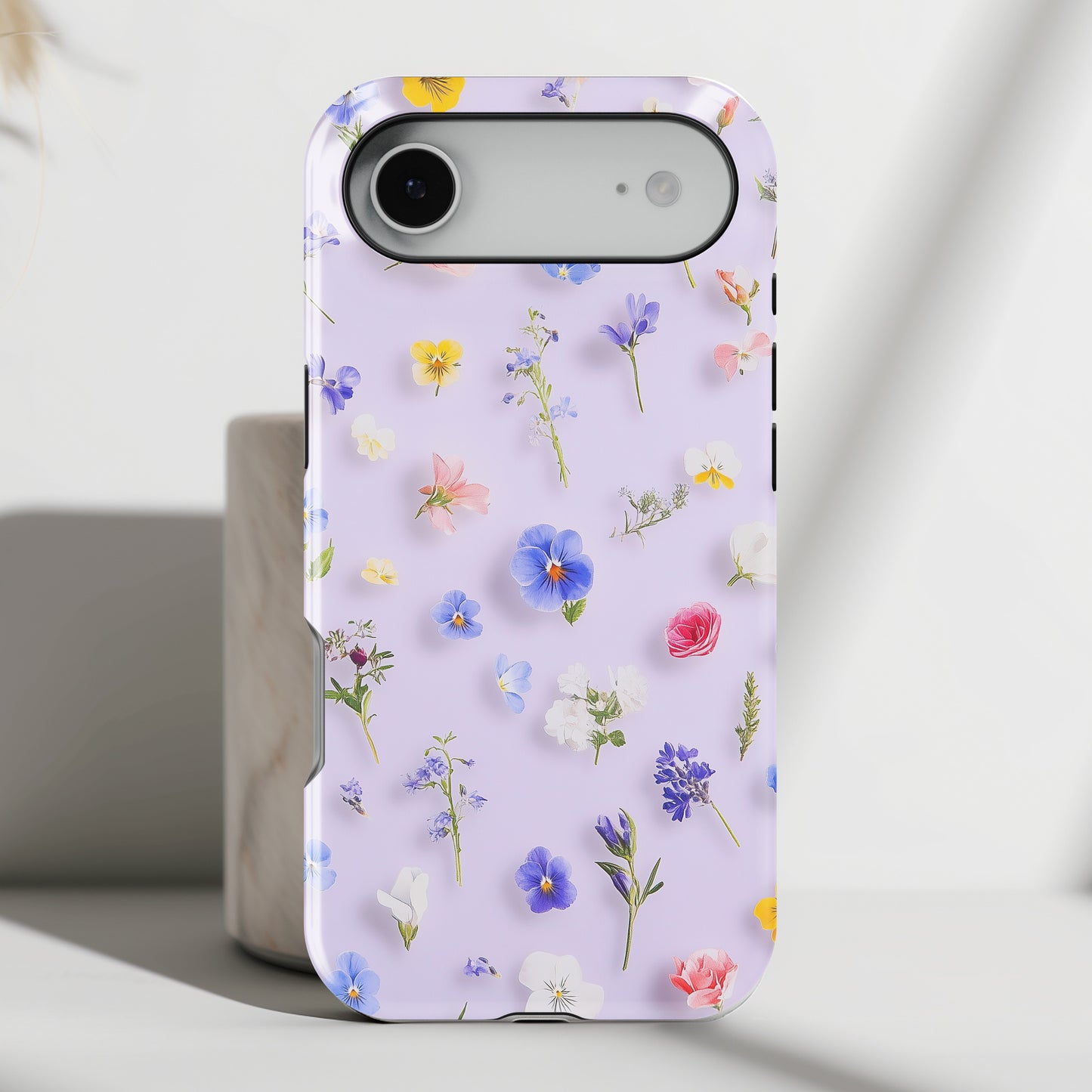Spring Wildflowers Design iPhone Case