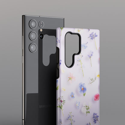Spring Wildflowers Design Phone Case for Galaxy S series Phones