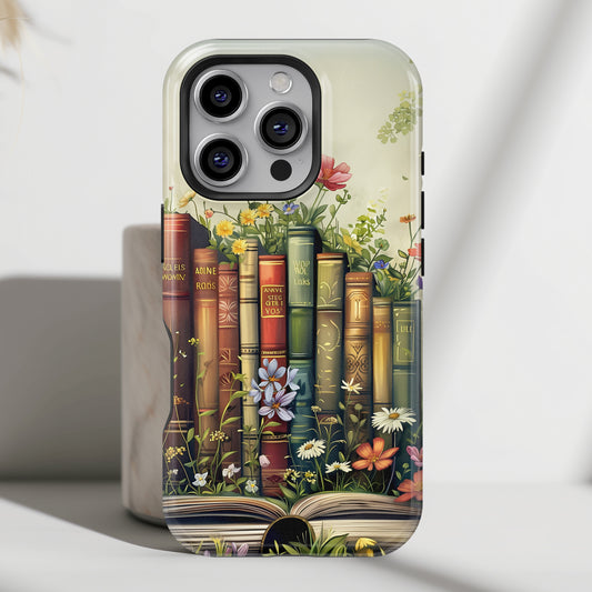 Spring of Books Design iPhone Case