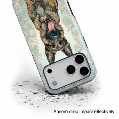 The Elegant Filigree – Custom Pet Portrait iPhone Case
