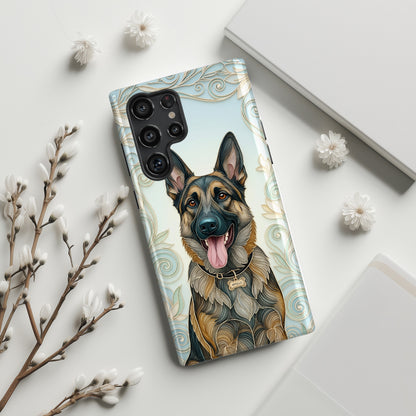 The Elegant Filigree – Custom Pet Portrait Phone Case for Galaxy S series Phones