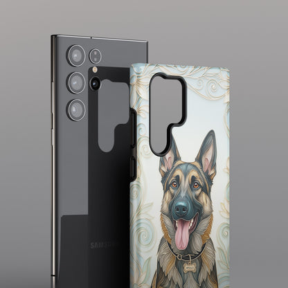 The Elegant Filigree – Custom Pet Portrait Phone Case for Galaxy S series Phones