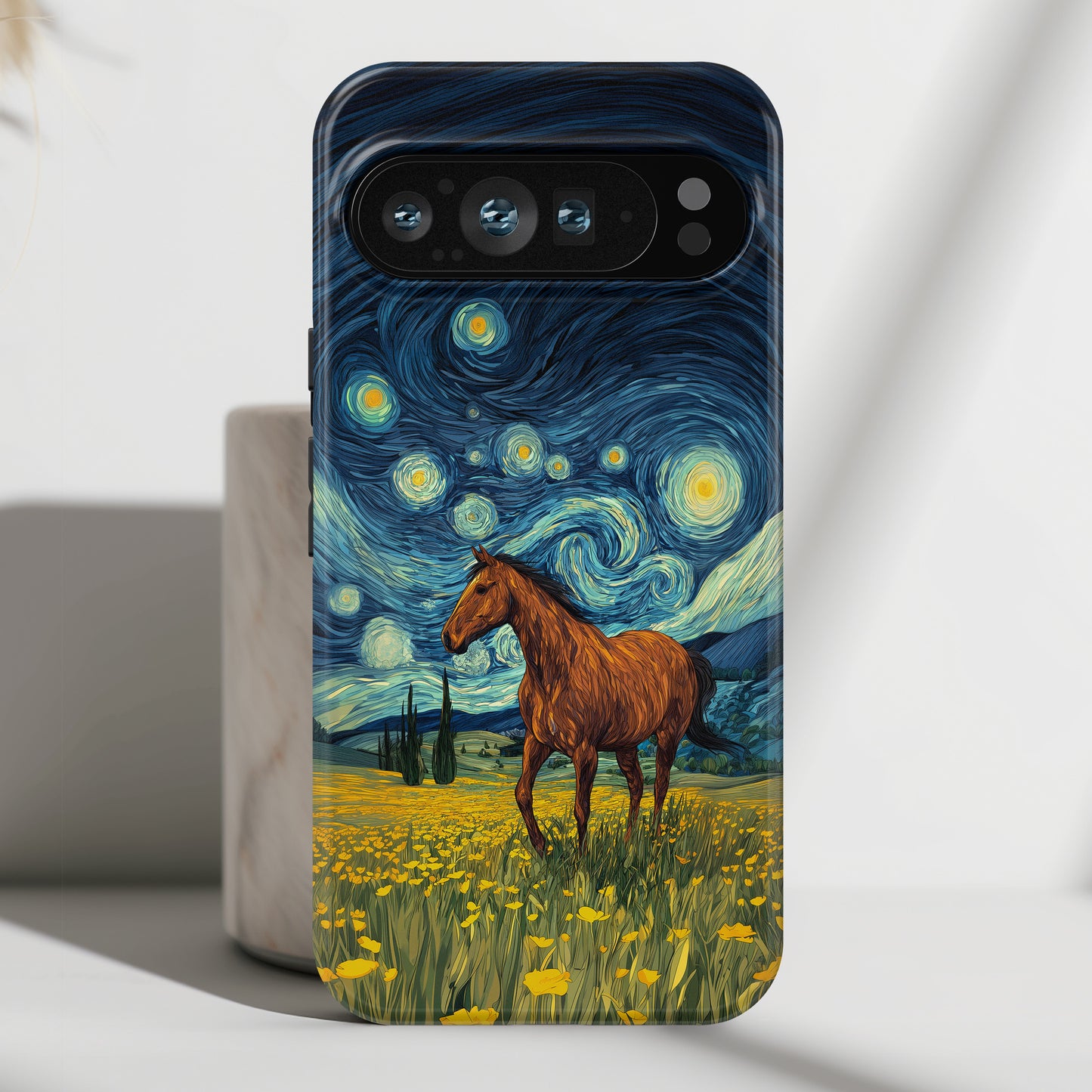Prairie Nocturne Design Phone Case for Google Pixel