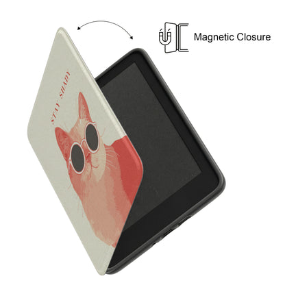 Stay Shady – Pop-Art Feline Kindle Case