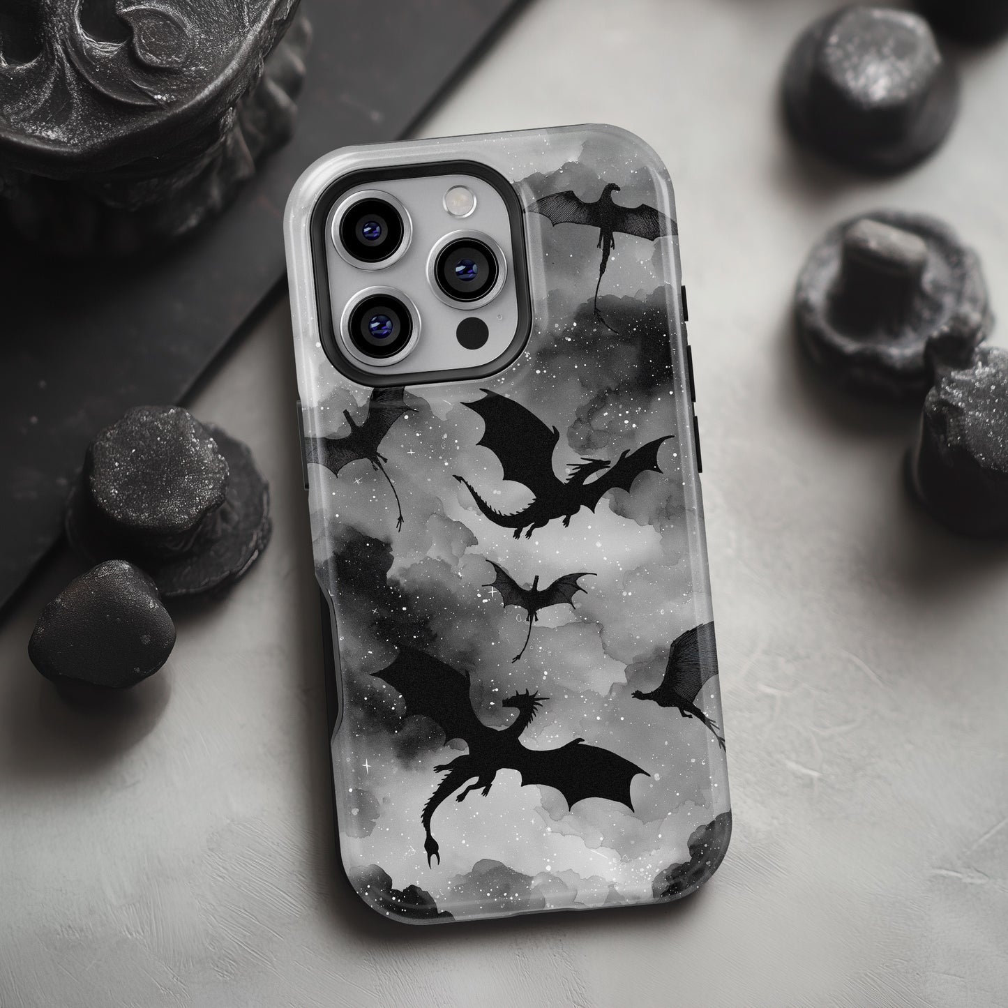 Storm of Dragons Design iPhone Case
