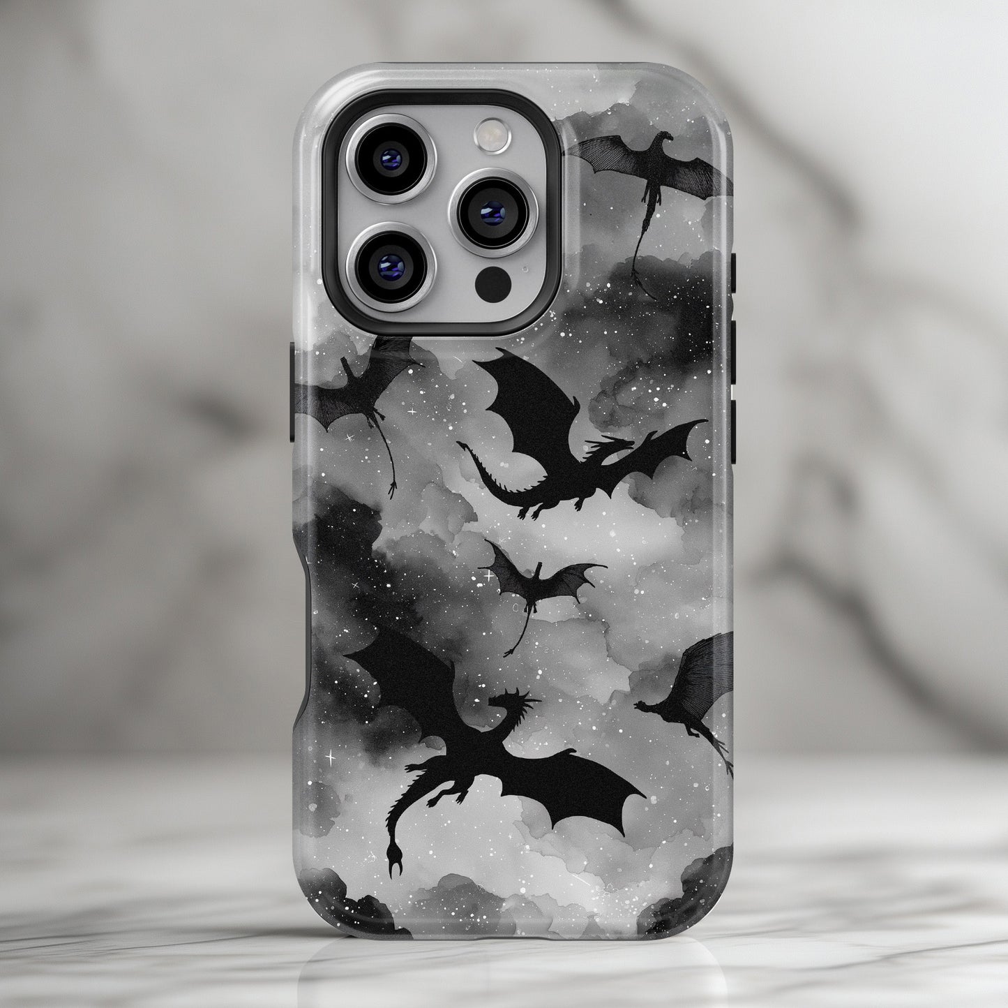 Storm of Dragons Design iPhone Case