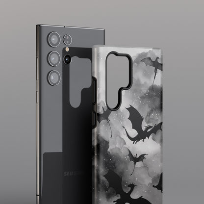 Storm of Dragons Design Phone Case for Galaxy S series Phones