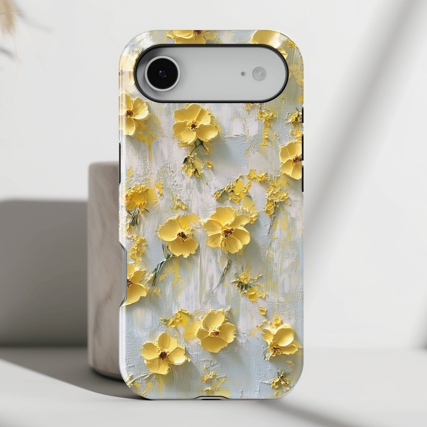 Sunny Morning Oil Painting Design iPhone Case