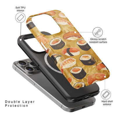 Sushi Fest Design iPhone Case