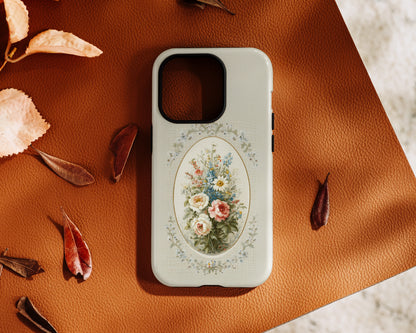 The Classic Rose Cameo – Vintage Floral Design iPhone Case