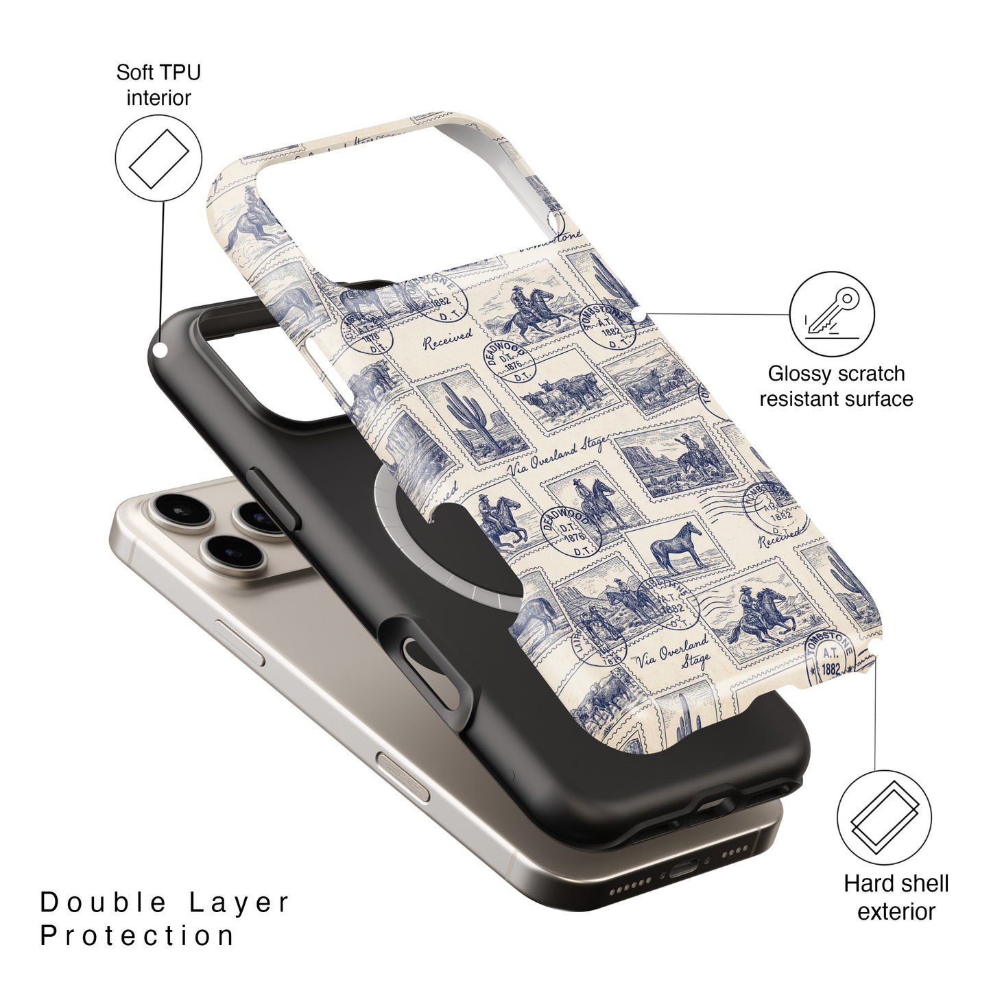 The Frontier Post Design iPhone Case
