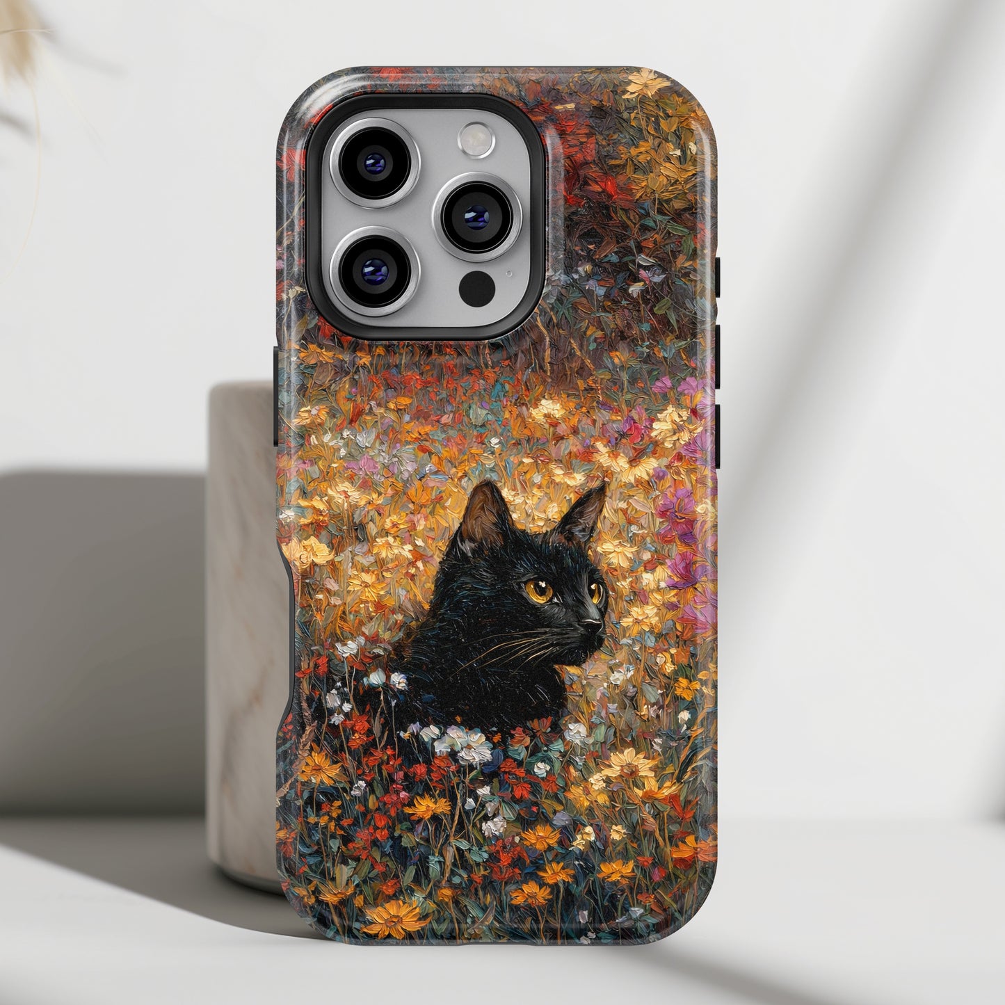 The Golden Gaze Design iPhone Case
