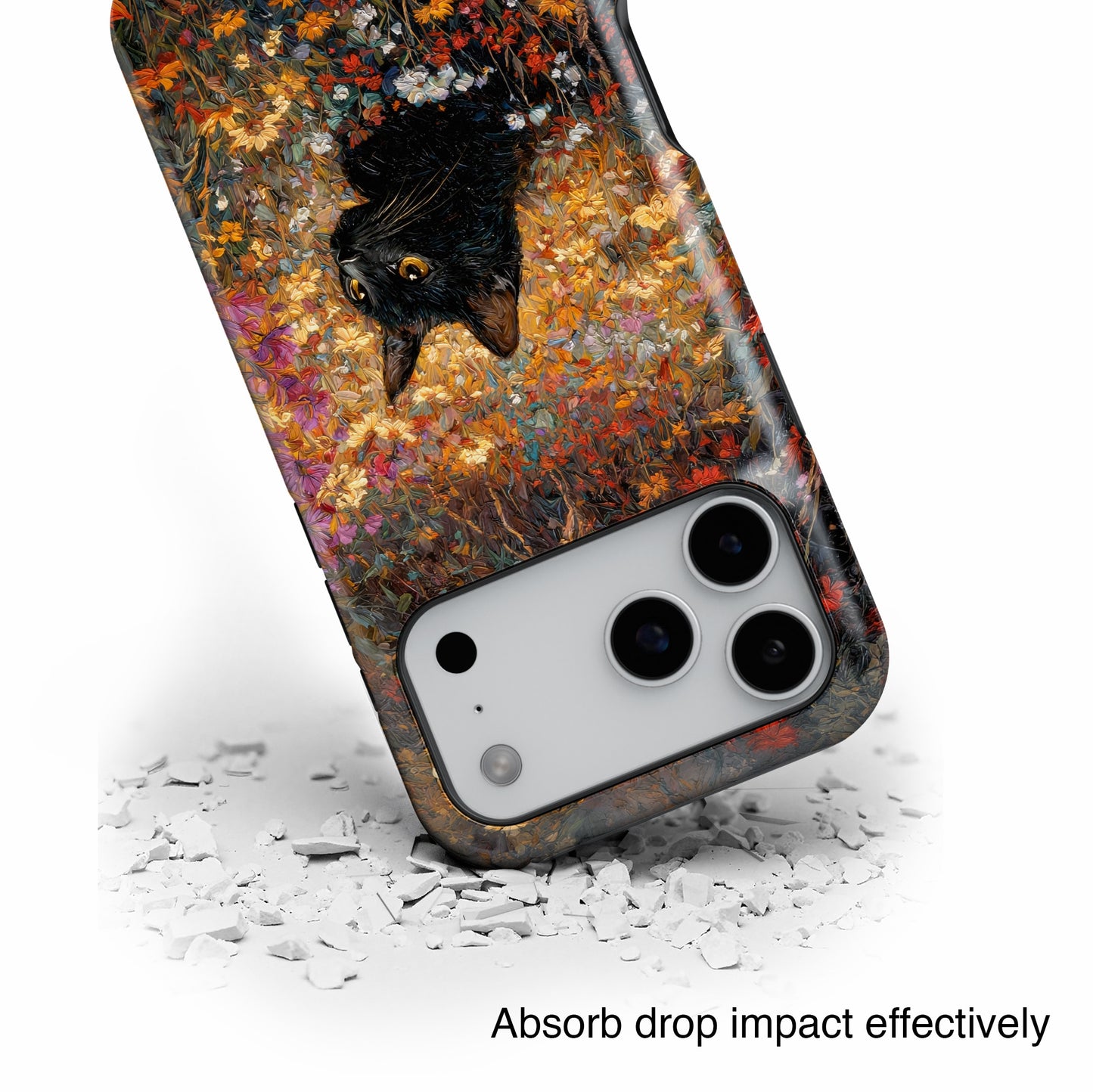 The Golden Gaze Design iPhone Case