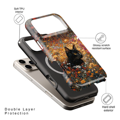 The Golden Gaze Design iPhone Case