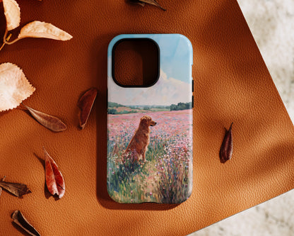 The Golden Meadow Design iPhone Case