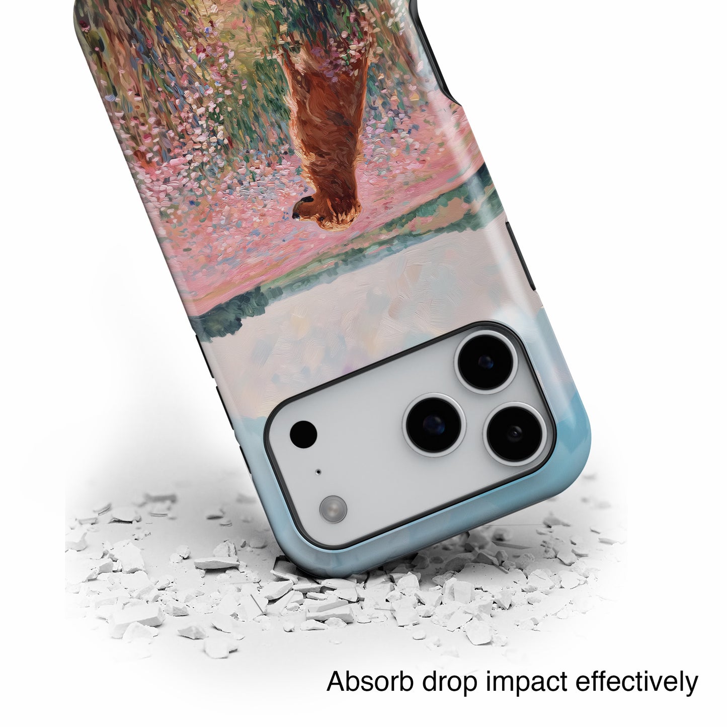 The Golden Meadow Design iPhone Case