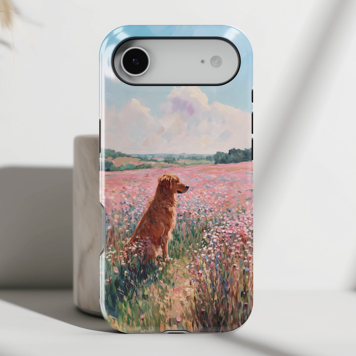 The Golden Meadow Design iPhone Case