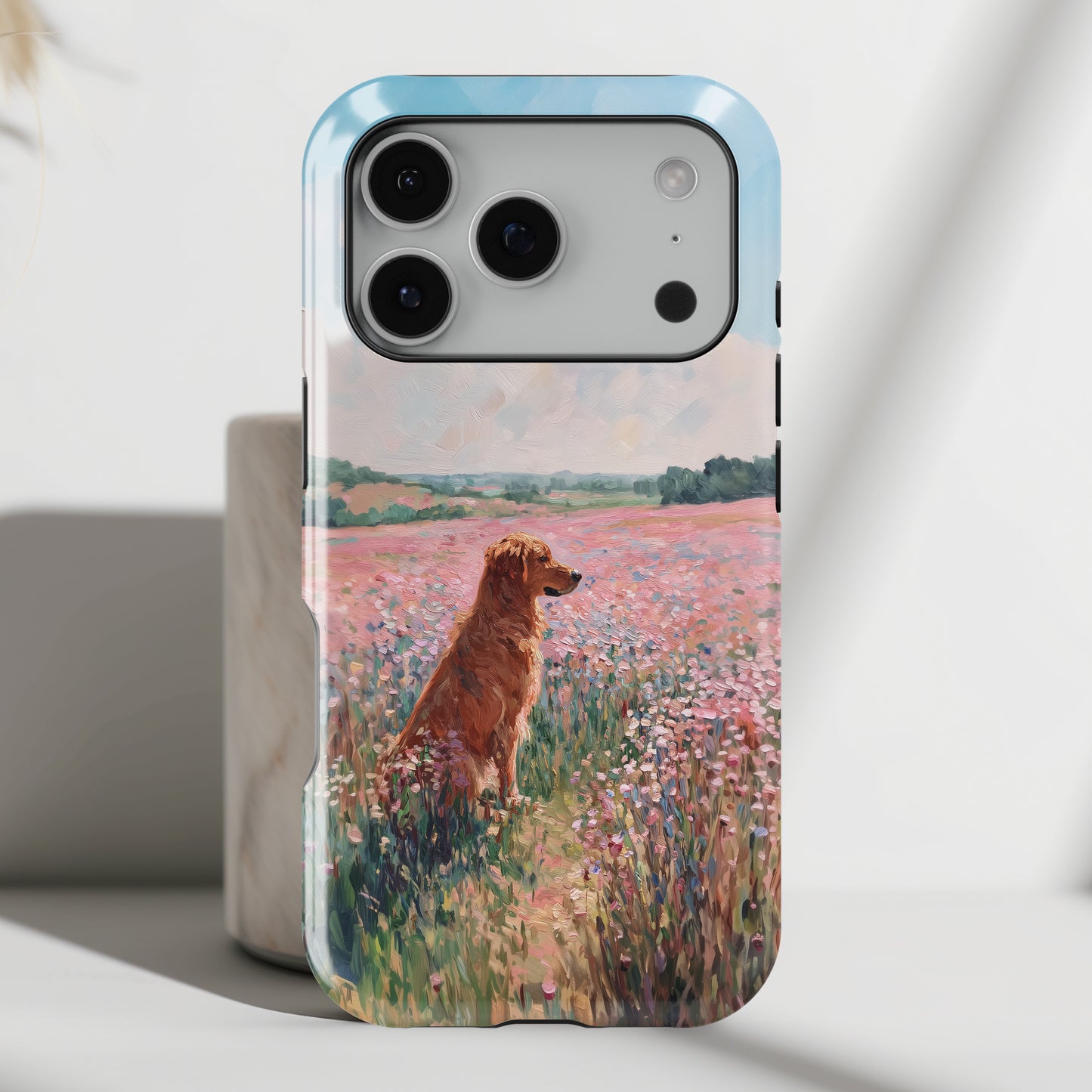The Golden Meadow Design iPhone Case