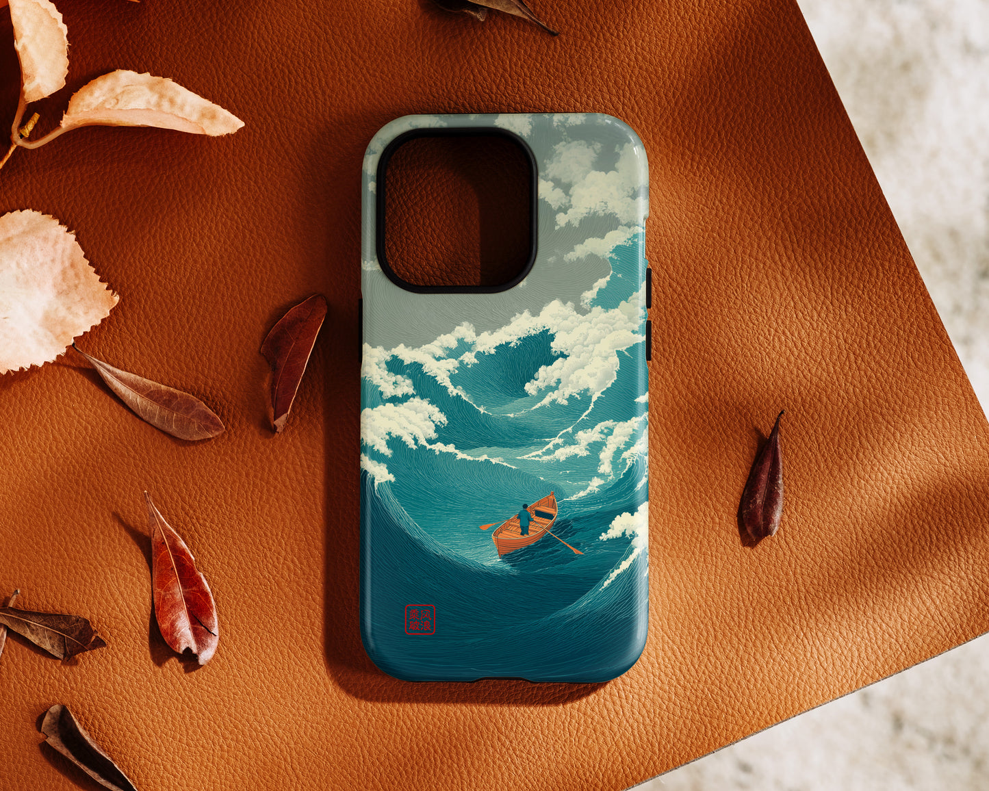 The Great Swell – Ukiyo-e Wave Design iPhone Case