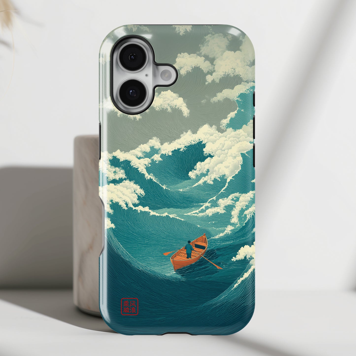 The Great Swell – Ukiyo-e Wave Design iPhone Case