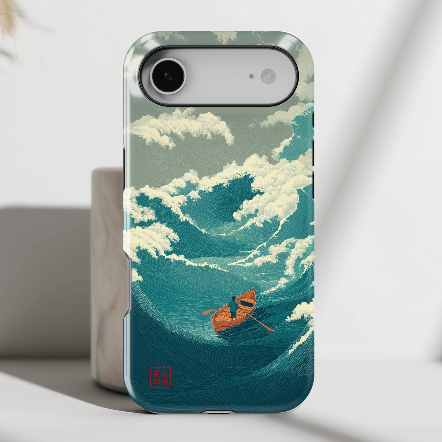The Great Swell – Ukiyo-e Wave Design iPhone Case
