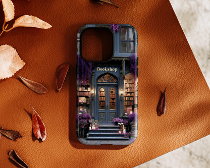 The Midnight Bookshop Design iPhone Case