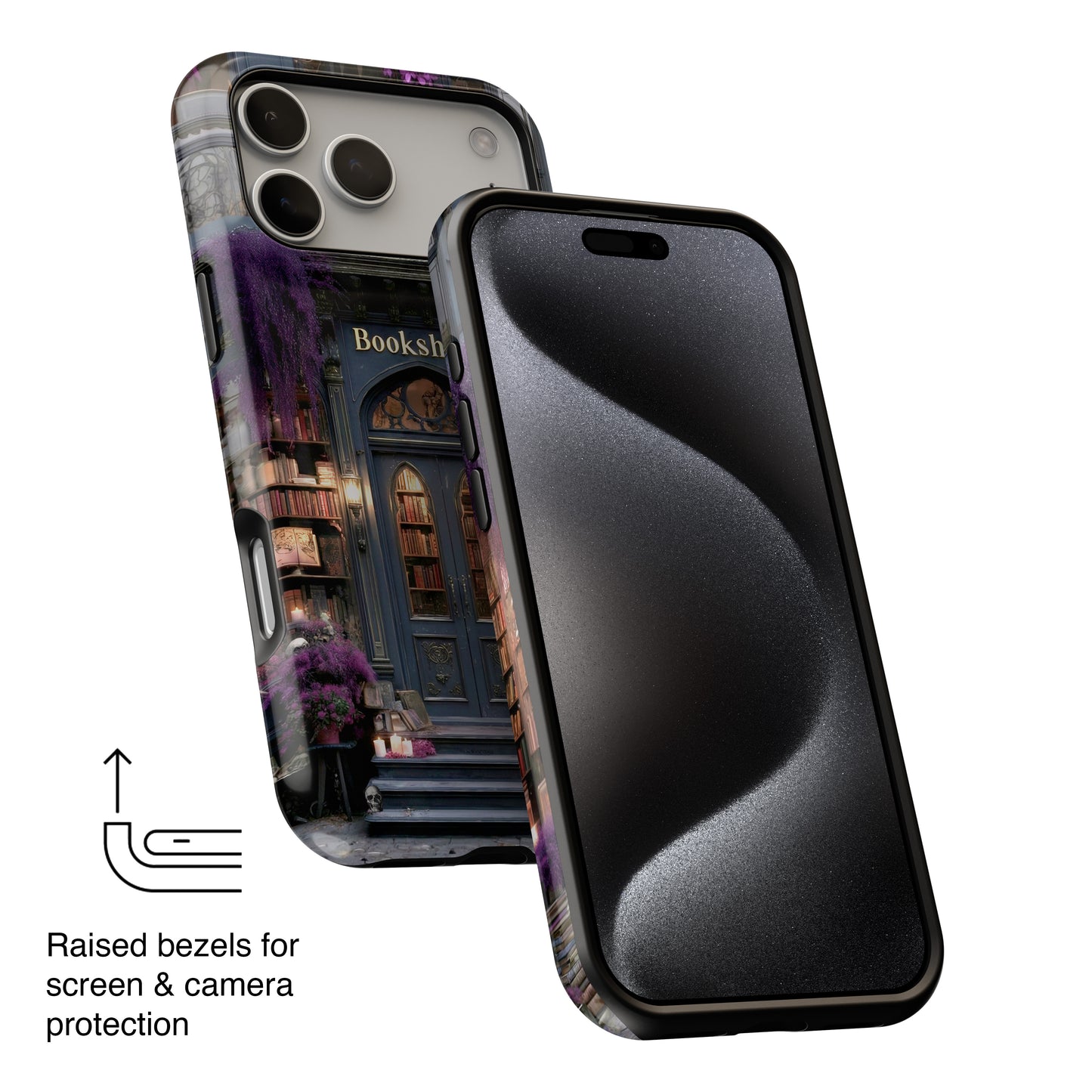 The Midnight Bookshop Design iPhone Case