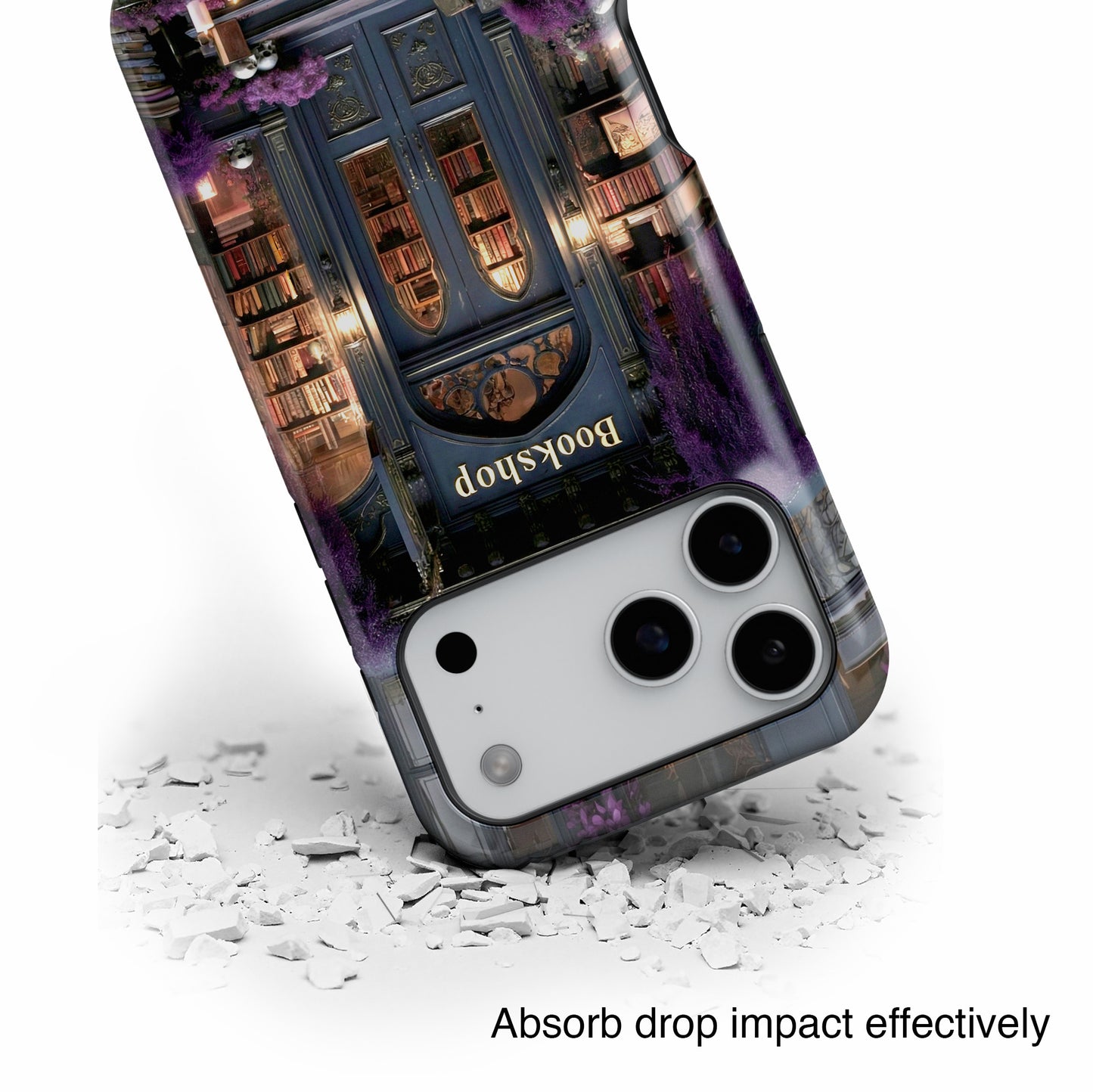 The Midnight Bookshop Design iPhone Case