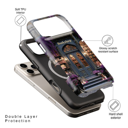 The Midnight Bookshop Design iPhone Case