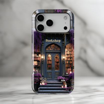 The Midnight Bookshop Design iPhone Case