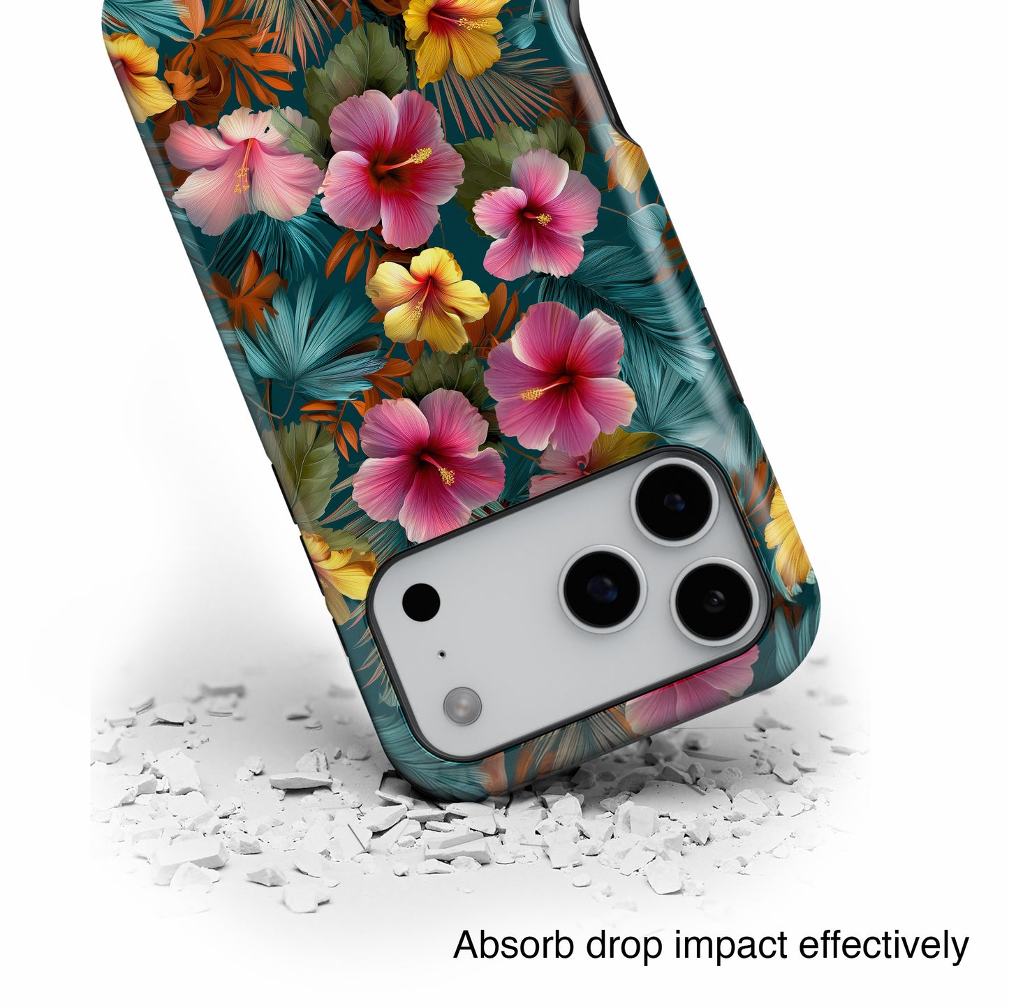 The Moody Oasis – Dark Tropical Design iPhone Case