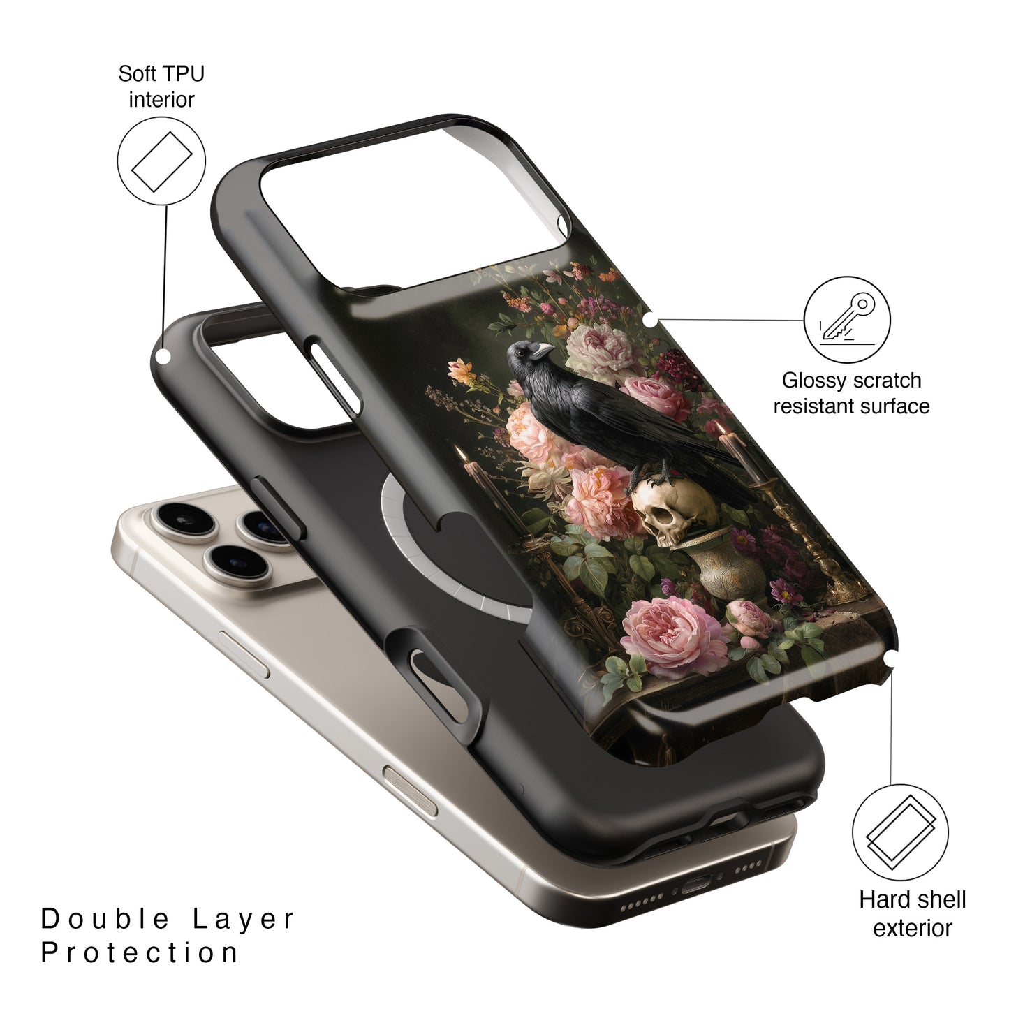 The Nevermore Design iPhone Case
