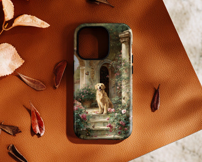 The Royal Golden Guardian Design iPhone Case