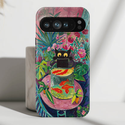 The Fauvist Feline – Fine Art Parody Phone Case for Google Pixel