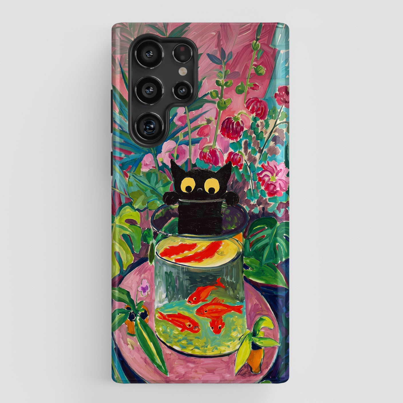 The Fauvist Feline – Fine Art Parody Phone Case for Galaxy S series Phones