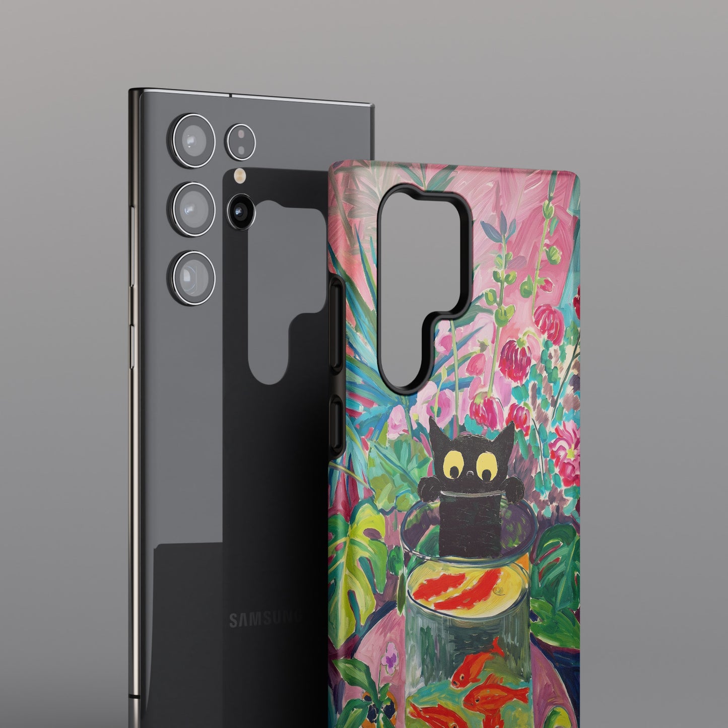 The Fauvist Feline – Fine Art Parody Phone Case for Galaxy S series Phones