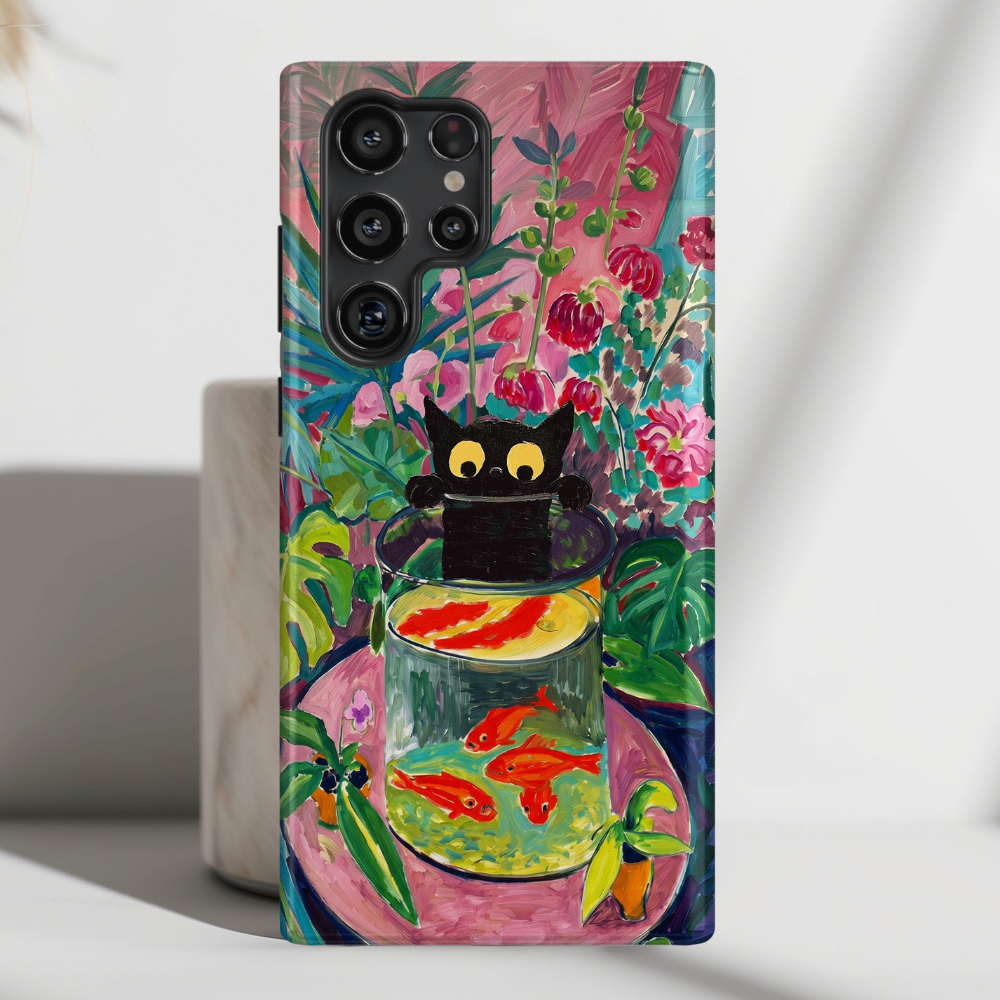 The Fauvist Feline – Fine Art Parody Phone Case for Galaxy S series Phones