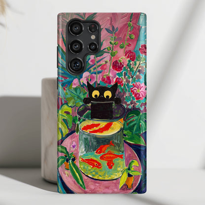 The Fauvist Feline – Fine Art Parody Phone Case for Galaxy S series Phones