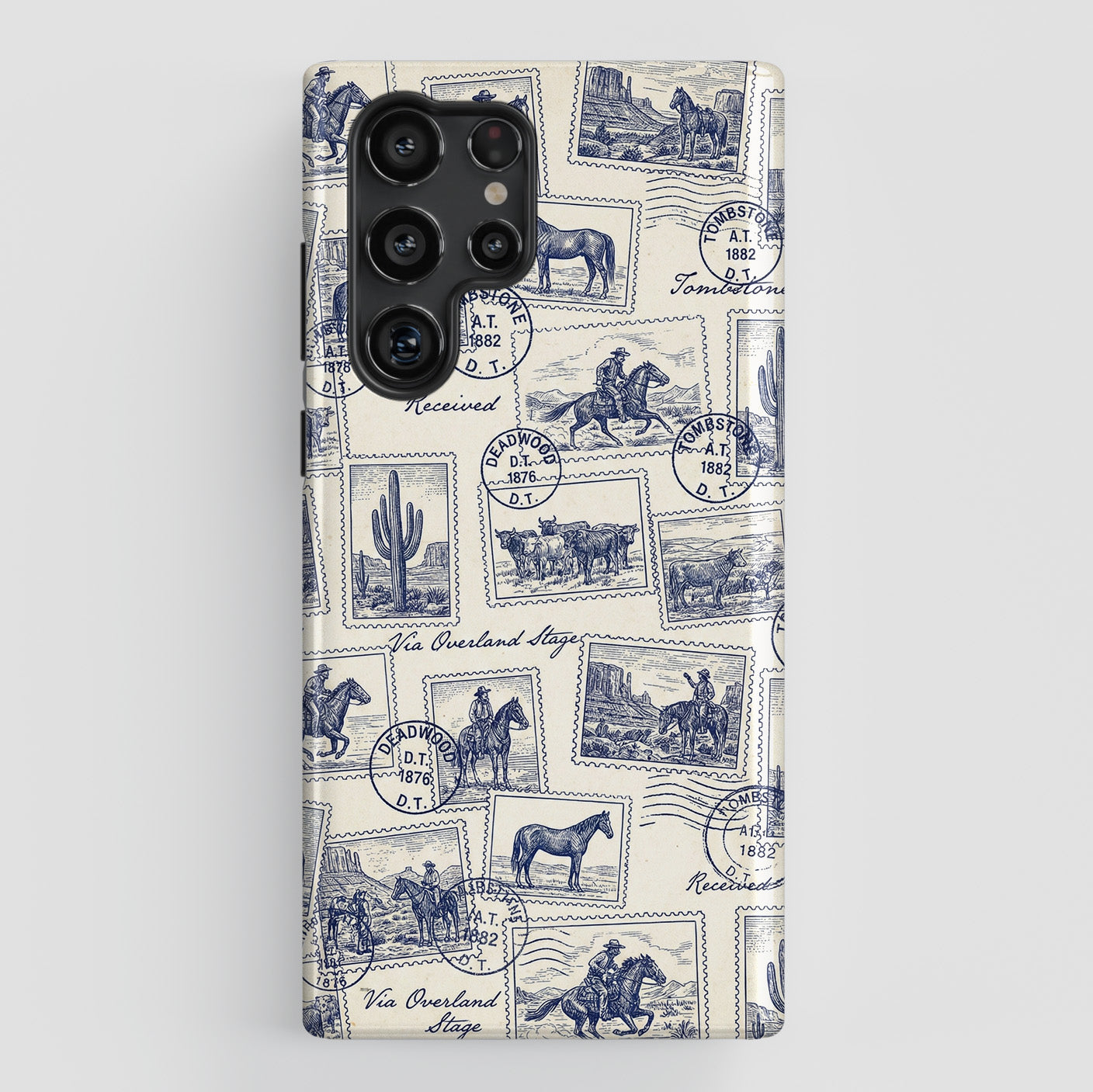 The Frontier Post Design Phone Case for Galaxy S series Phones