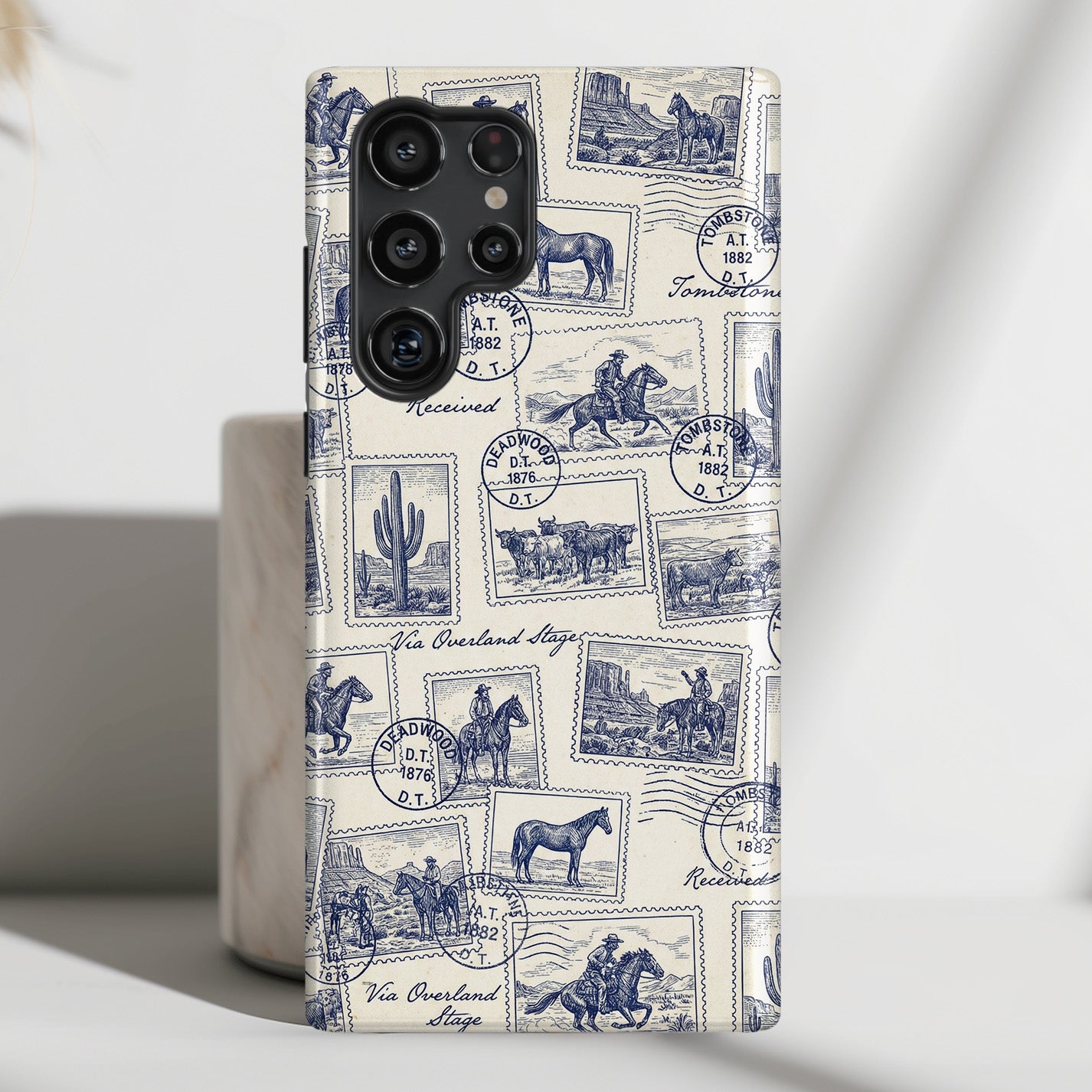 The Frontier Post Design Phone Case for Galaxy S series Phones