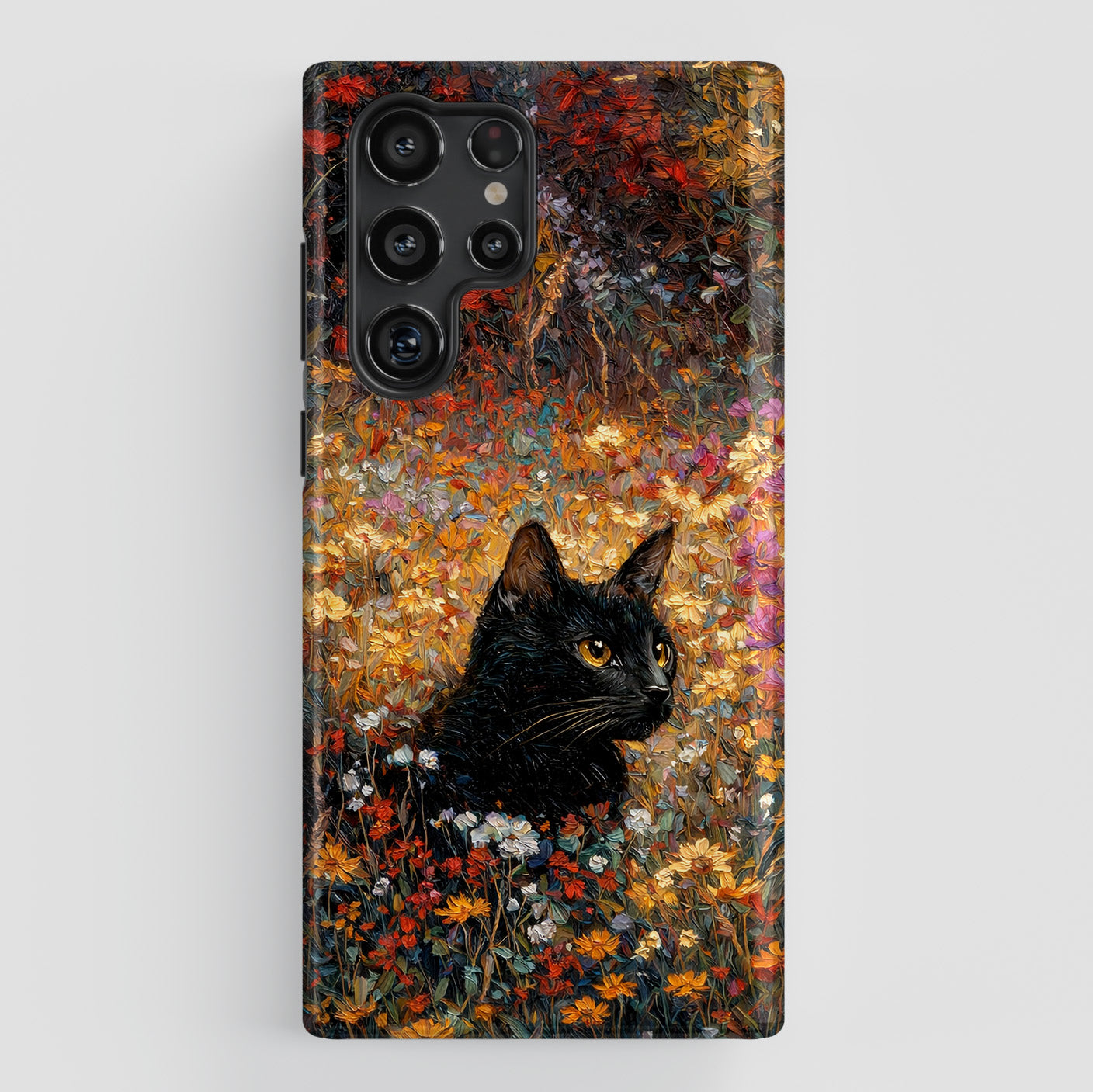 The Golden Gaze Design Phone Case for Galaxy S series Phones